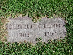 Gertrude G Heinen