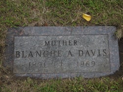 Blanche A Davis