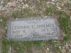 Lenora E Holmes